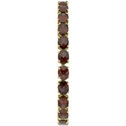 Garnet, Gold Bracelet