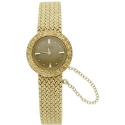 Swiss Lady's, 14k Gold Integral Bracelet Watch