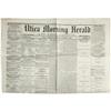 Utica [NY] Paper 1860 Pre-Election Lincoln FP