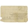 Image 2 : Manifest of Goods Aboard the Sloop Sally 1791
