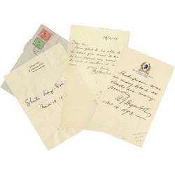 19 Signatures of 19th and 20th Century Authors