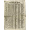 New York Times Newspaper, April 17, 1862
