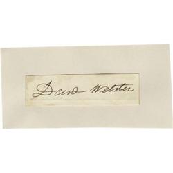 Daniel Webster Signature