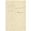 Image 1 : Daniel Webster Autograph Note Signed