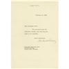 Image 1 : Brief Herbert Hoover Typed Letter Signed