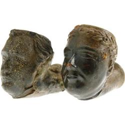 Fillmore and Pierce Red Clay Pipes.