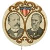 Image 1 : 1904 Presidential Campaign Jugate Button