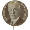 Image 1 : John W. Davis Presidential Campaign Button