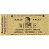 Image 1 : Wendell Willkie Campaign Rally Ticket