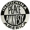Image 1 : Large Indochina Peace America Amnesty Button