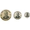 Image 1 : 3 Harry S. Truman Presidential Campaign Buttons