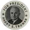 Image 1 : Harry S. Truman Presidential Campaign Button