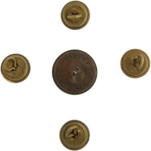 Engineer Buttons 5 United States Army Corps of Engineer Buttons