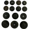 Image 1 : Lot of Fourteen Hard Rubber 19th Century Buttons