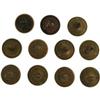 Image 2 : Lot of Eleven Civil War Virginia State Buttons