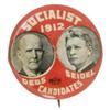 Image 1 : Eugene V. Debs: 1912 3rd Party Pin