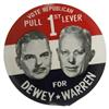 Image 1 : Large Thomas Dewey and Earl Warren Jugate