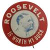 Image 1 : Franklin Roosevelt Presidential Campaign Button