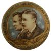 Image 1 : Theodore Roosevelt:7/8" Campaign Pin for 1904