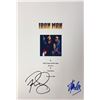 Image 1 : Iron Man Stan Lee Signed Script Cover