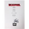 Image 1 : Deadpool Stan Lee Signed Script Cover
