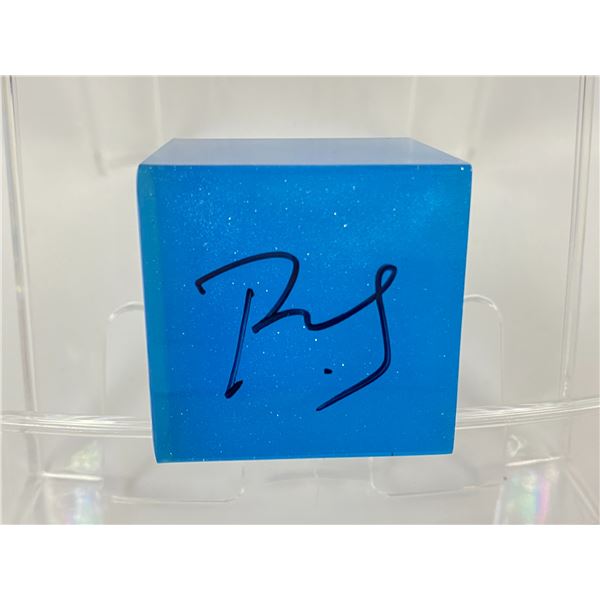 Robert Downey Jr Signed Tesseract resin