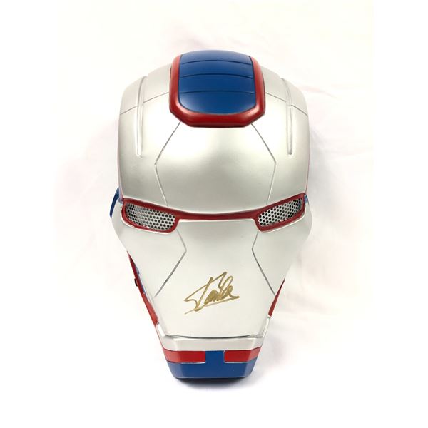 Stan Lee Autographed Signed War Machine Mask