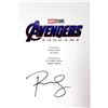 Image 1 : Robert Downey Jr Autograph Signed Avengers Endgame Script Cover
