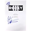 Image 1 : Carl Weathers Autograph Signed Rocky Script Cover