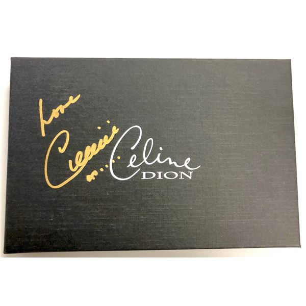 Celine Dion Autograph Signed Box