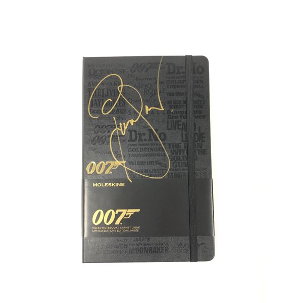 Pierce Brosnan Autograph Signed James Bond 007 Litmited Notebook