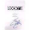 Image 1 : Sylvester Stallone Autograph Signed Rocky Script Cover