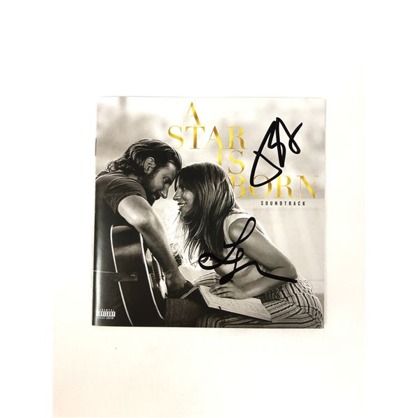 Lady Gaga Autograph Signed A Star Is Born Album Booklet