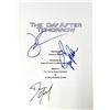 Image 1 : Autograph Signed Day After Tomorrow Script Cover
