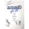 Image 1 : Autograph Signed Fantastic 4 Script Cover