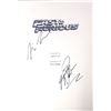 Image 1 : Autograph Signed Fast and Furious Script Cover