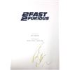 Image 1 : Autograph Signed 2 Fast 2 Furious Script Cover