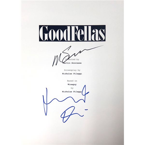 Autograph Signed Goodfellas Script Cover
