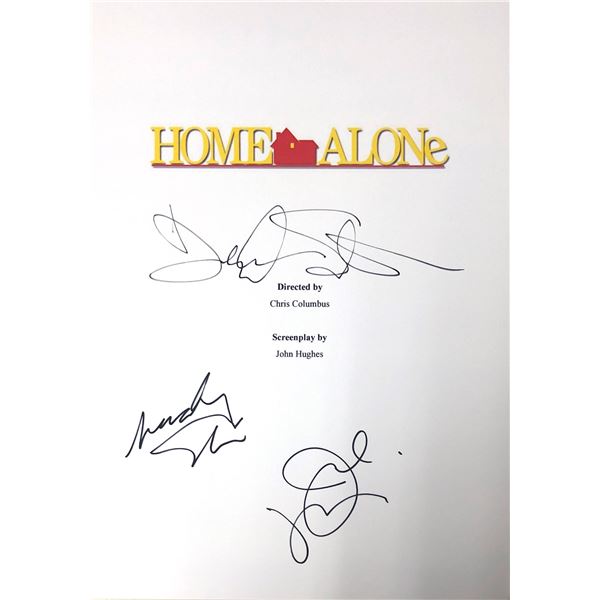 Autograph Signed Home Alone Script Cover