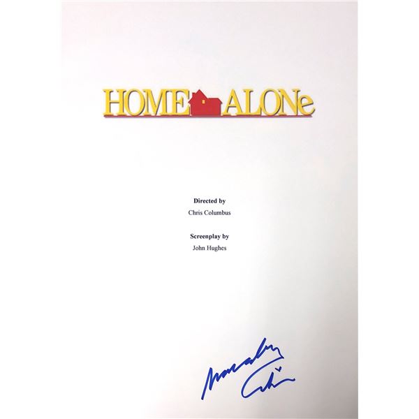 Autograph Signed Home Alone Script Cover