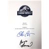 Image 1 : Autograph Signed Jurassic World Script Cover