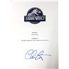 Image 1 : Autograph Signed Jurassic World Script Cover