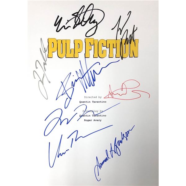 Autograph Signed Pulp Fiction Script Cover