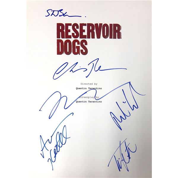 Autograph Signed Reservoir Dogs Script Cover