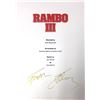 Image 1 : Autograph Signed Rambo Script Cover