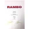 Image 1 : Autograph Signed Rambo Script Cover