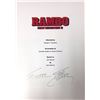 Image 1 : Autograph Signed Rambo Script Cover