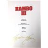 Image 1 : Autograph Signed Rambo Script Cover