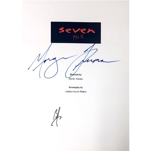 Autograph Signed Seven Script Cover