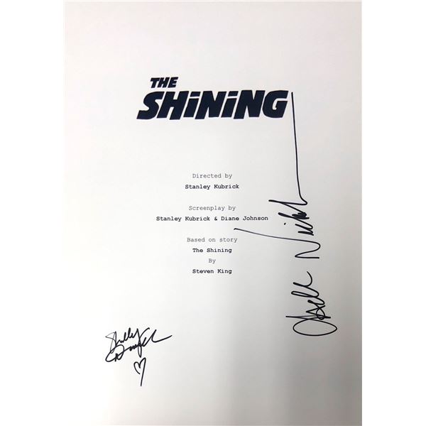 Autograph Signed Shining Script Cover